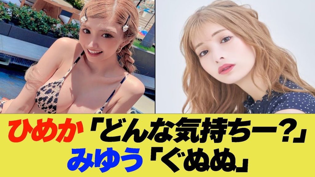 ひめかにみゆうの元カレをNTR疑惑！結局ひめかみたいなタイプが…【反応集】【2ch 5ch】【まとめ】
