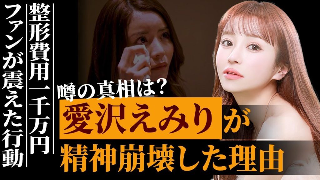 整形に1000万円、メンタル崩壊、違いすぎ、破産、作り物の体、別人化
