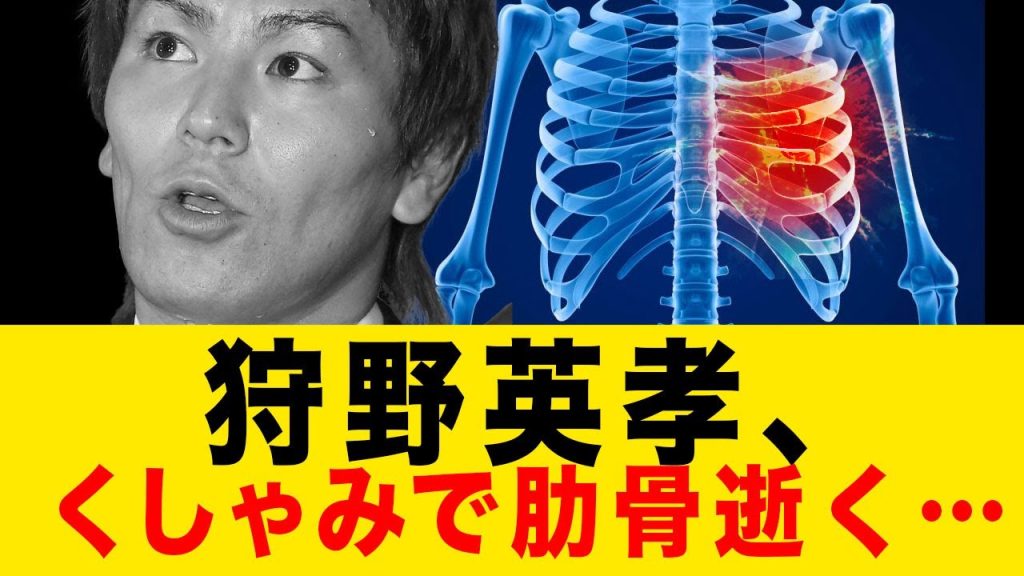 狩野英孝、あれで肋骨をへし折るwww【英孝GO！】