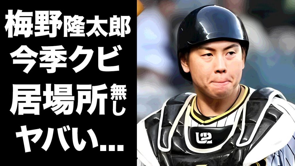 【驚愕】梅野隆太郎が事実上の戦力外と言われる現在...居場所が無くなった投手陣の本音に言葉を失う...『阪神タイガース』捕手の妻の正体に驚きを隠せない...