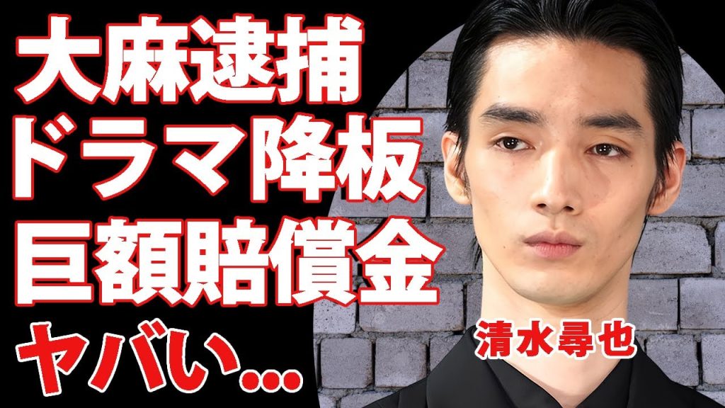 清水尋也の緊急逮捕で「ばけばけ」降板騒動が現実に...「19番目のカルテ」も途中終了決定！業界が直面する巨額賠償金の全貌や母の死後に変貌した驚愕の裏の顔に驚きを隠せない...