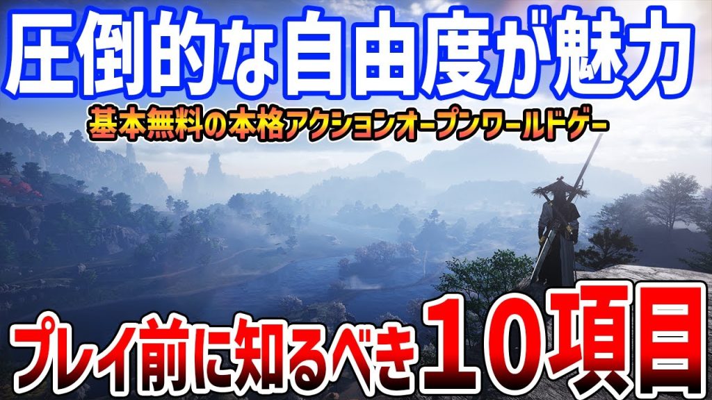 【先行プレイ】本格アクション新作オープンワールドMMOがやばい、プレイ前に見るべき１０項目、序盤知っておきたかったこと【風燕伝：Where Winds Meet】