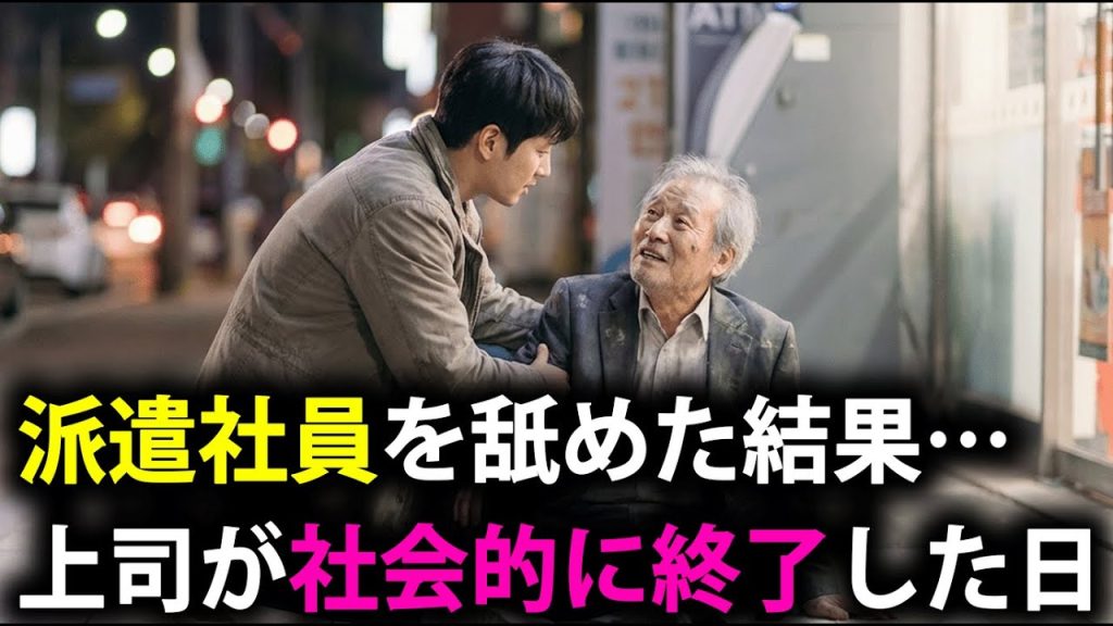 【衝撃】見下していた派遣社員が、会社をひっくり返した瞬間【スカッとする話】