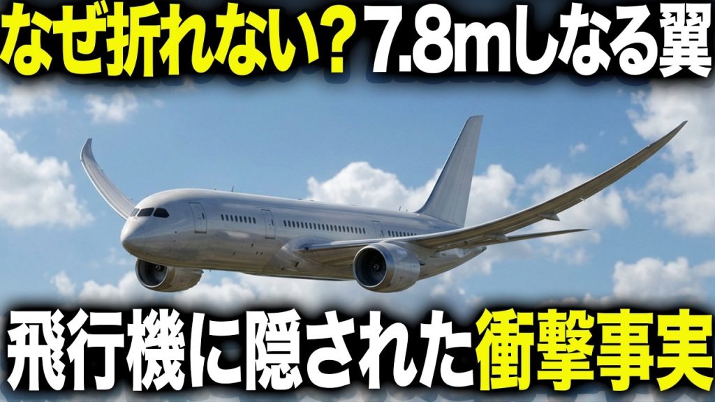 なぜボーイング787の翼は飛行中に大きくしなるのか — 壊れそうに見えて実は完璧な設計