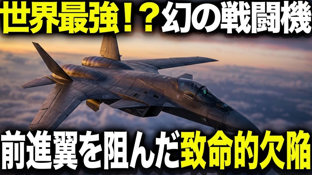 最強の戦闘機！？幻の前進翼を持つ機体が消えた衝撃の理由