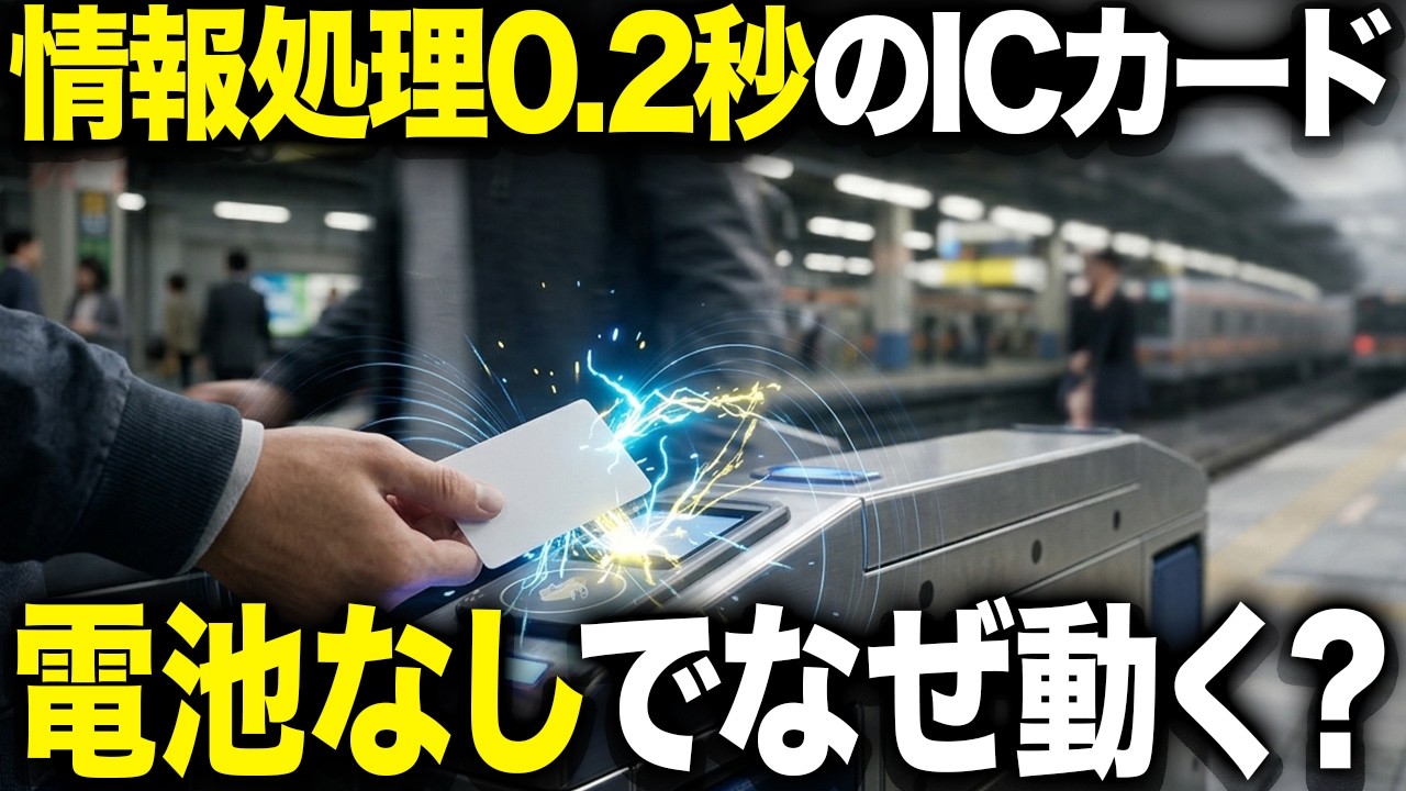 当たり前だけど説明できない！ICカードが「電池なし」で動く秘密ーー0.2秒で残高が変わる仕組み
