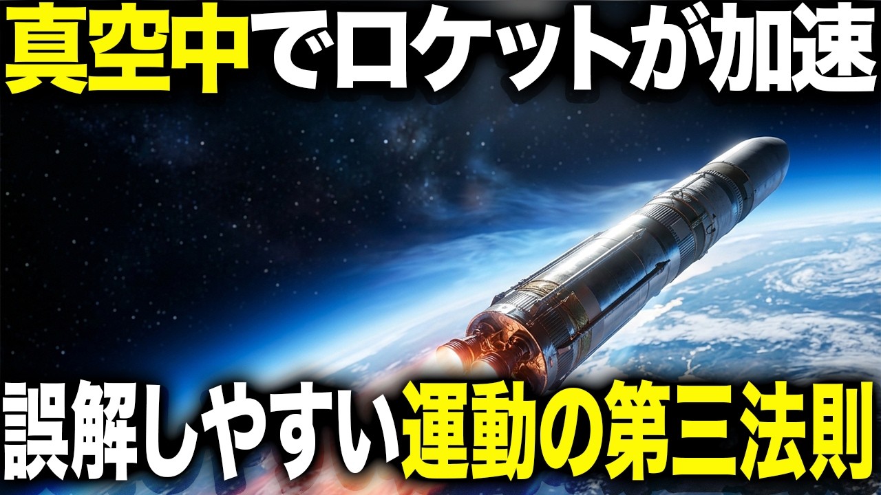 なぜロケットは真空で加速できるのか？ーー9割が知らない驚愕の物理原理