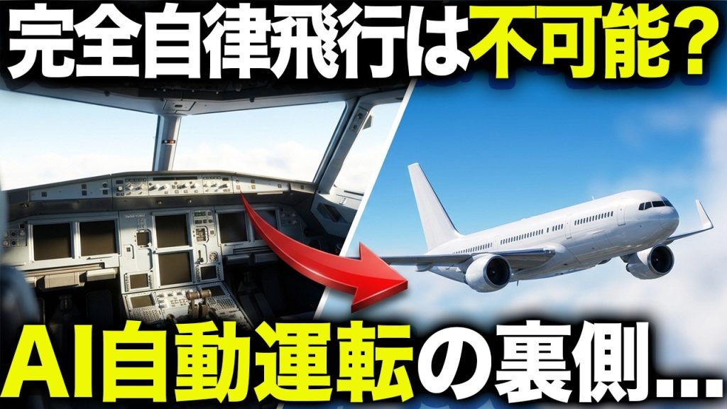 飛行機の完全AI自動運転化！？未来の常識を変える隠された3つの誤解と秘密